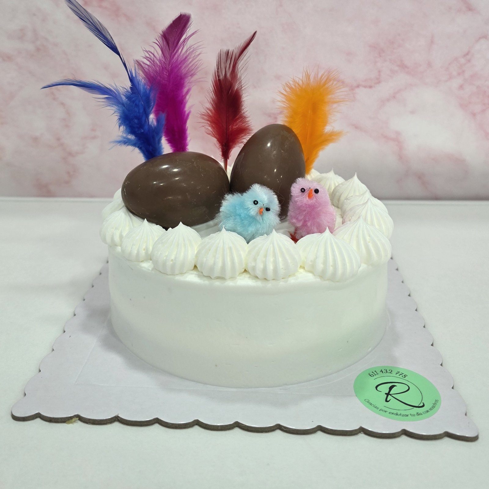 Pastel mona de pascua